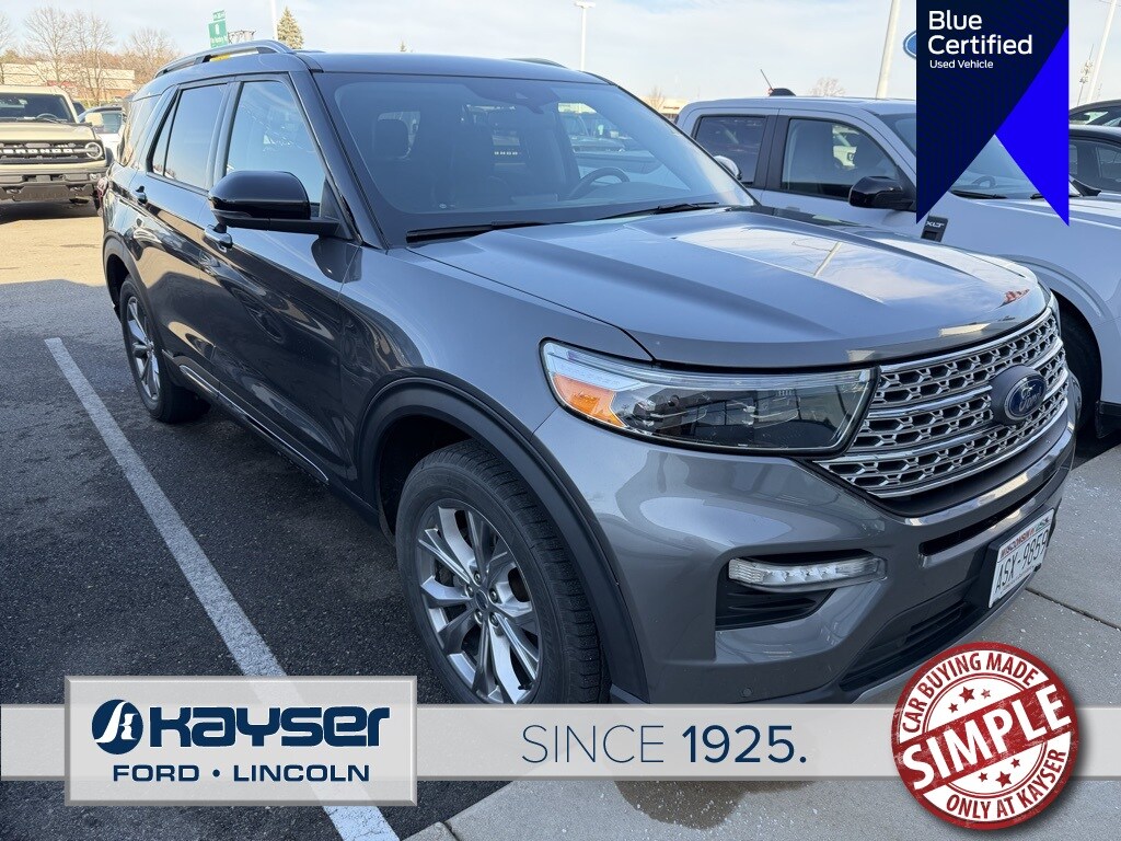 Certified 2021 Ford Explorer Limited SUV
