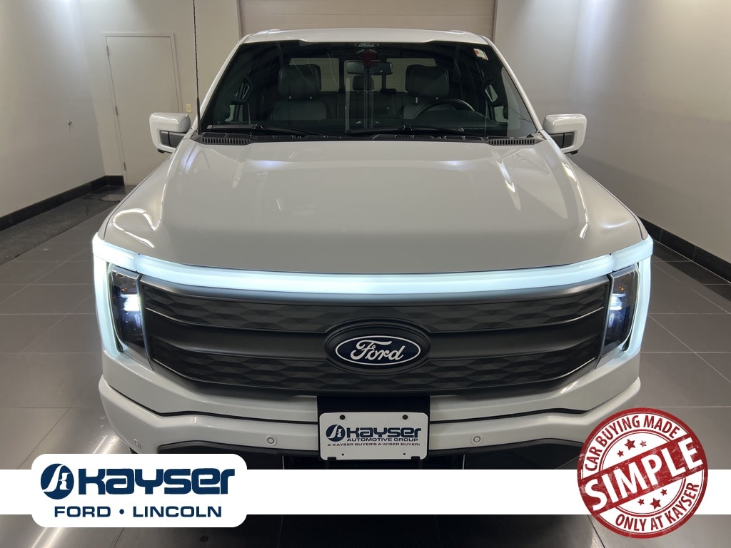 Certified 2025 Ford F-150 Lightning Lariat with VIN 1FTVW5L71SWG01668 for sale in Madison, WI