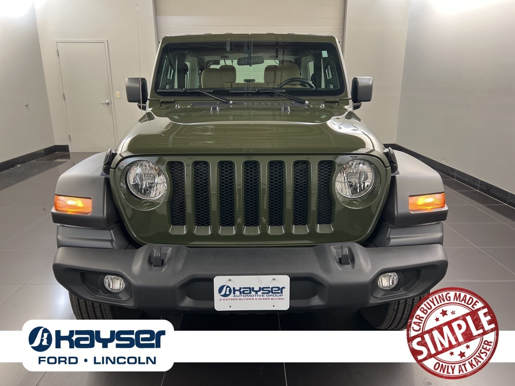 Used 2023 Jeep Wrangler 2-Door Sport with VIN 1C4GJXAG9PW565676 for sale in Madison, WI