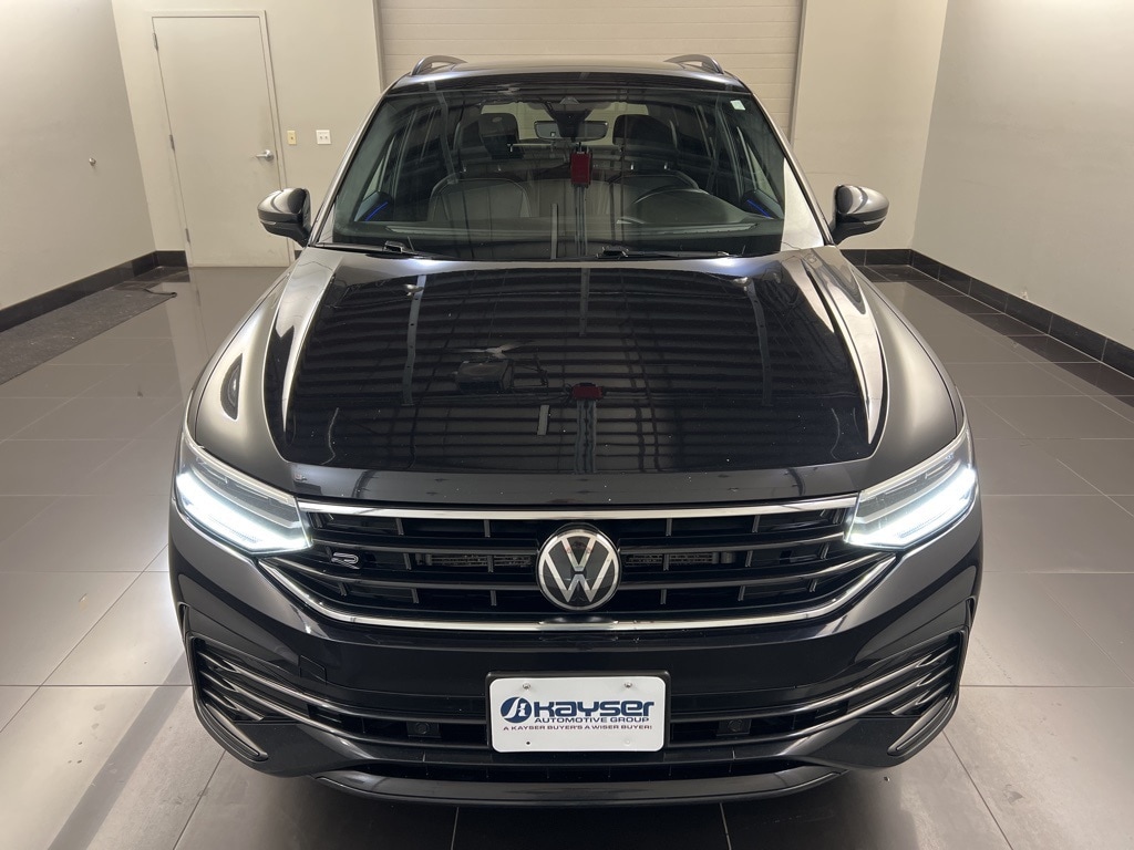 Used 2022 Volkswagen Tiguan SE R-LINE BLACK with VIN 3VV8B7AX3NM166889 for sale in Madison, WI