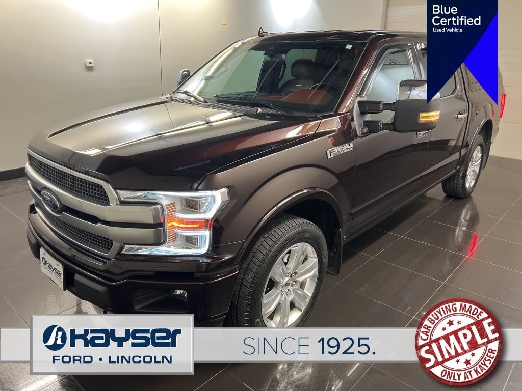 Certified 2020 Ford F-150 Platinum Truck SuperCrew Cab