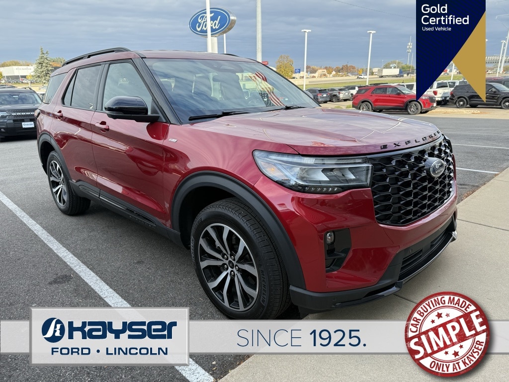 Certified 2025 Ford Explorer ST-Line SUV