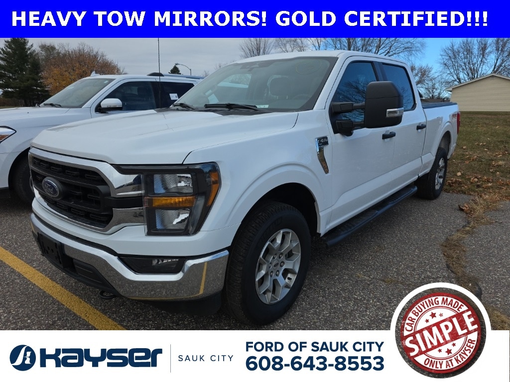Certified 2023 Ford F-150 XLT CREW CAB TRUCK