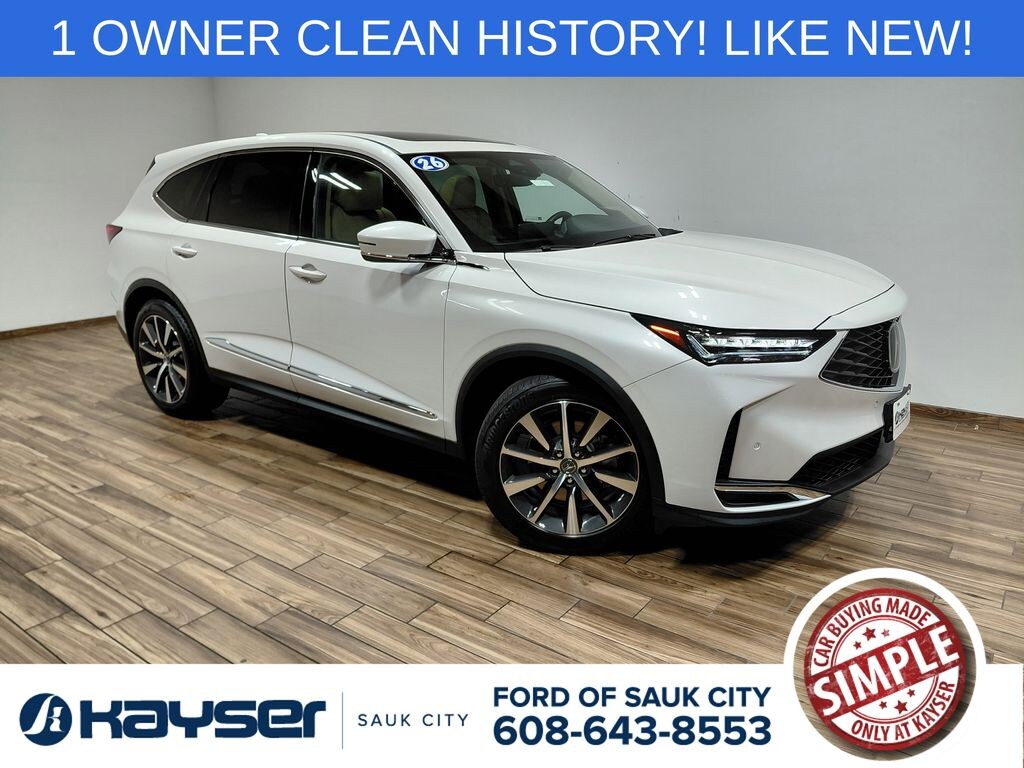 Used 2026 Acura MDX Technology Package SUV