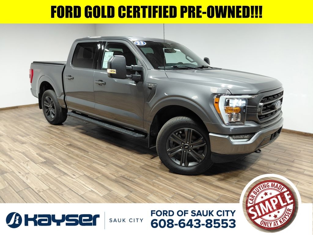 Certified 2023 Ford F-150 XLT CREW CAB SHORT BED TRUCK