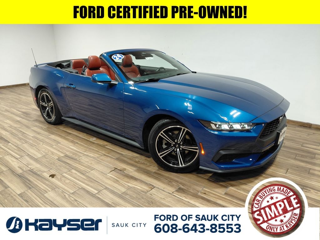 Certified 2024 Ford Mustang Ecoboost Premium CONVERTIBLE