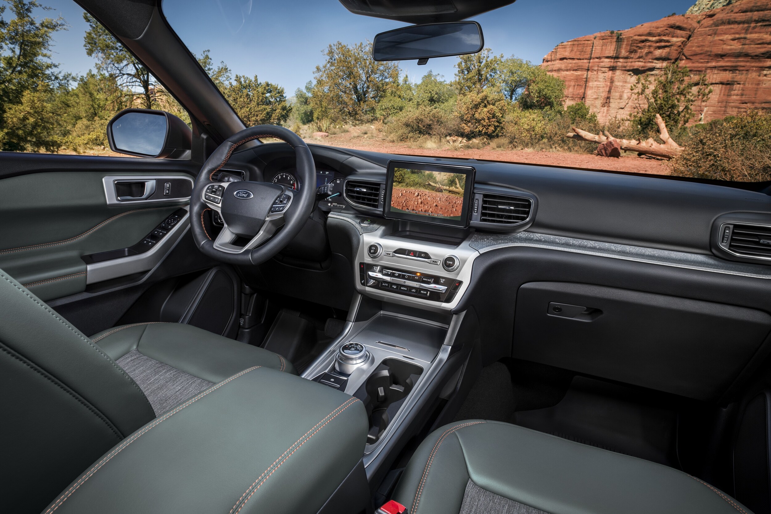 interior of vehicle