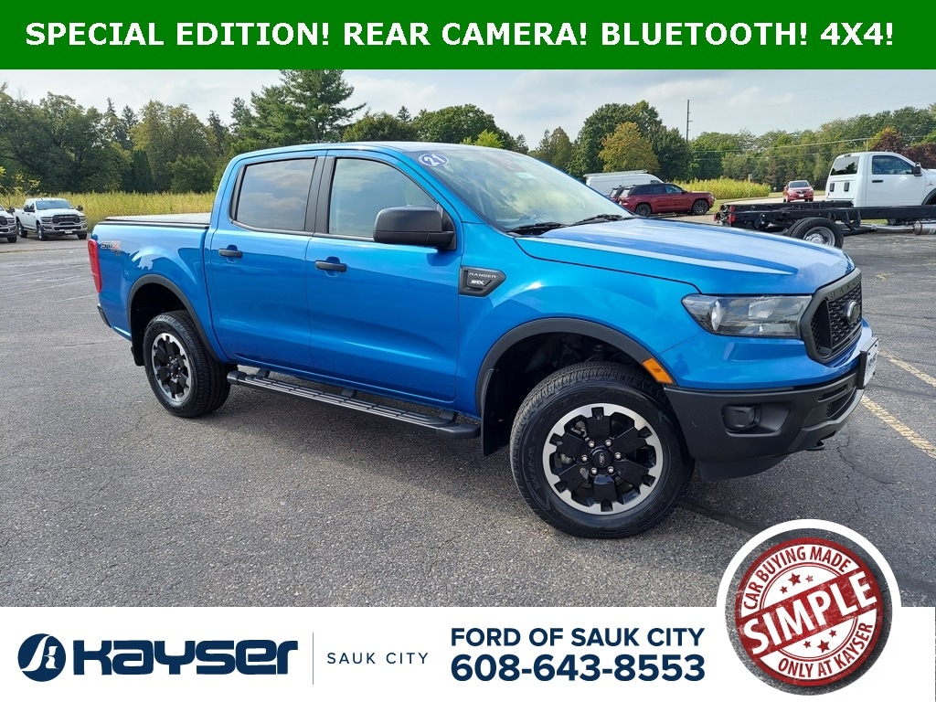 Used 2021 Ford Ranger XL Crew Cab Short Bed Truck