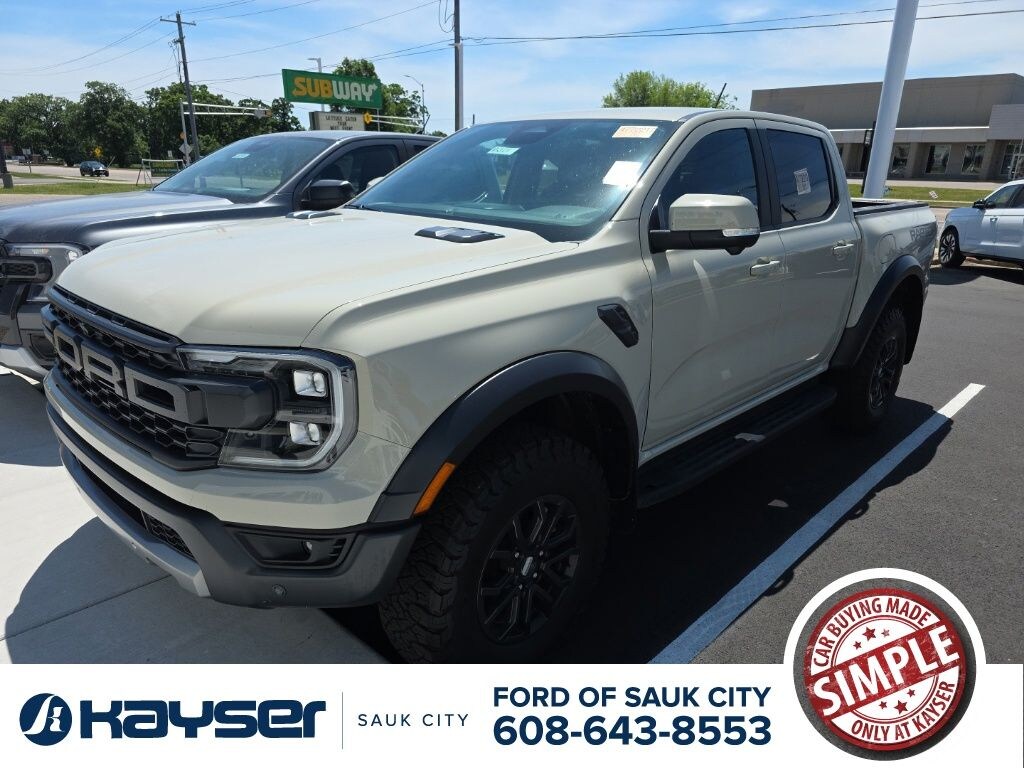 Used 2025 Ford Ranger Raptor Crew Cab Short Bed Truck