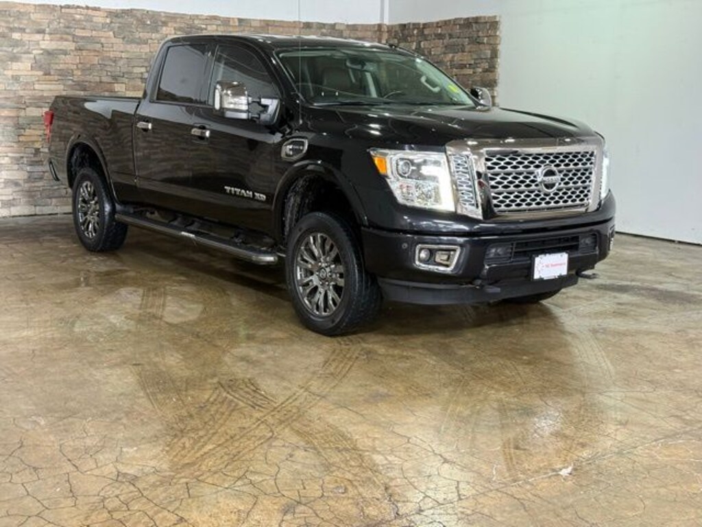 Used 2017 Nissan Titan XD Platinum Reserve Diesel Truck Crew Cab