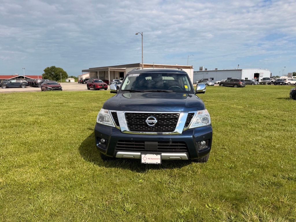 Used 2017 Nissan Armada Platinum with VIN JN8AY2NC4H9505353 for sale in Mattoon, IL