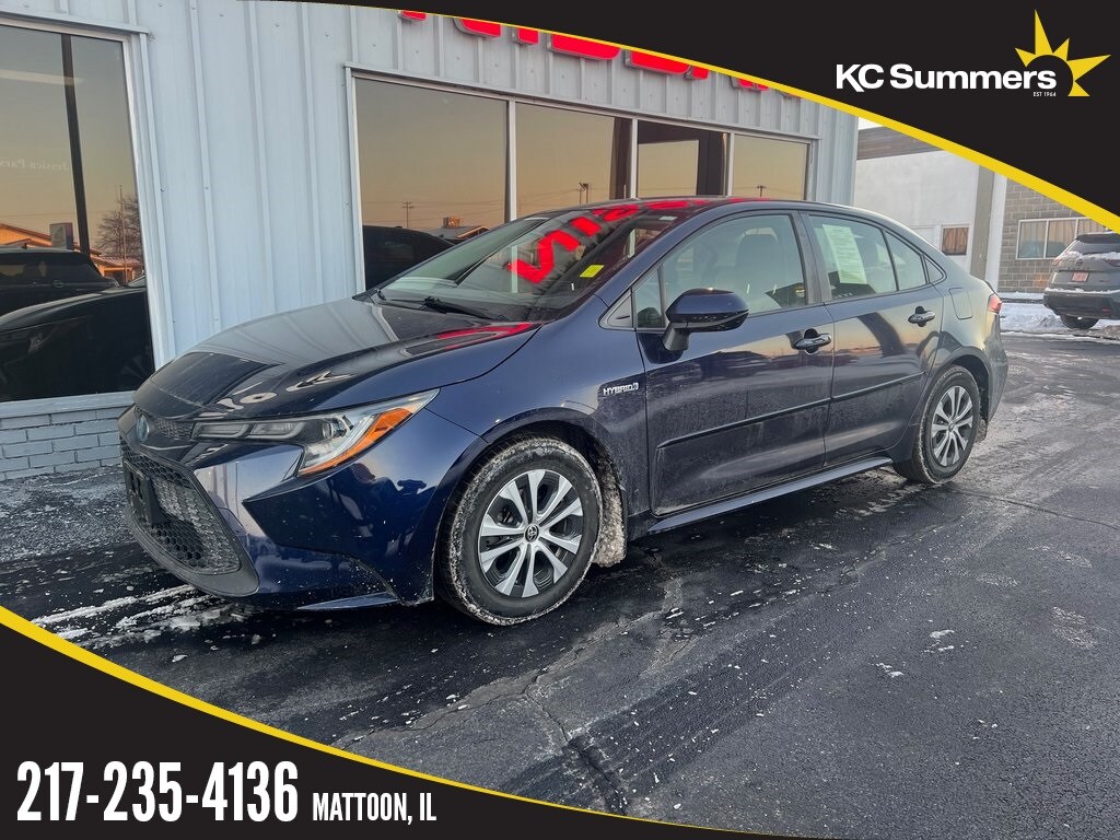 Used 2021 Toyota Corolla Hybrid LE Sedan