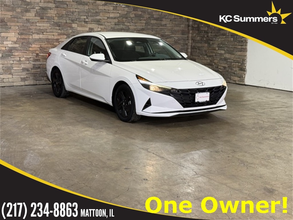 Used 2023 Hyundai Elantra HEV Blue Sedan