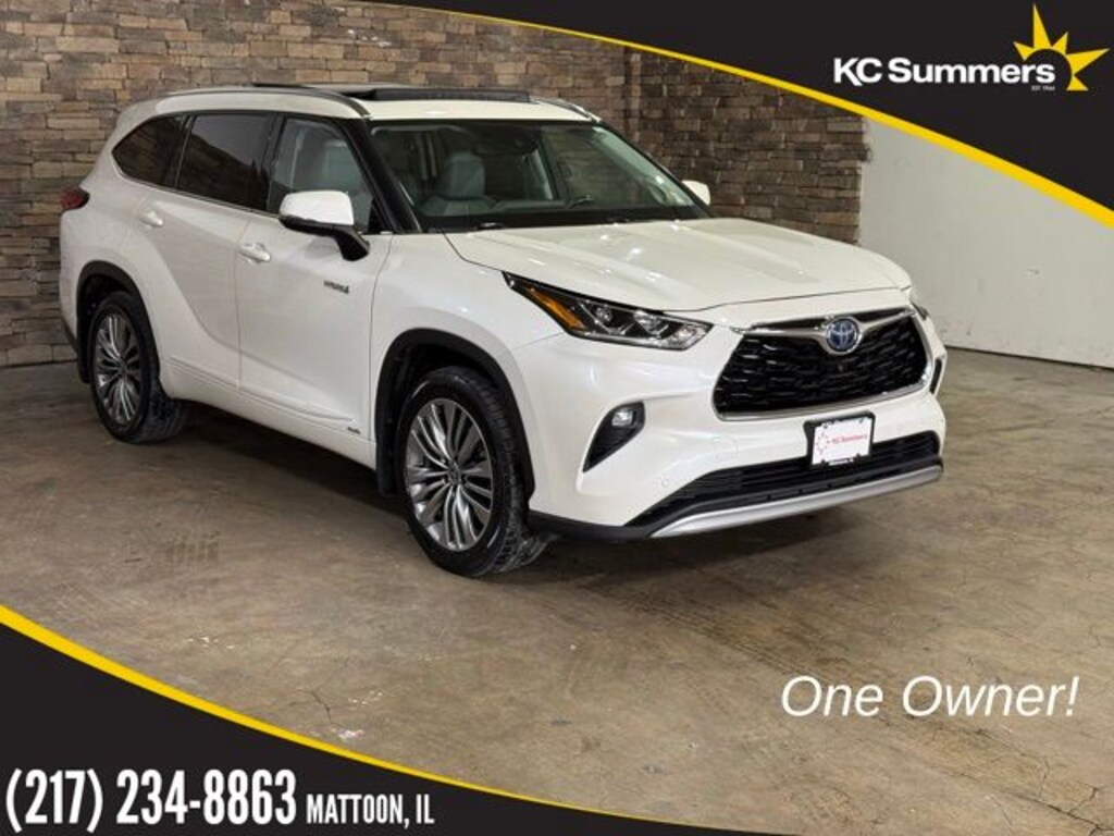 Used 2021 Toyota Highlander Hybrid Platinum SUV