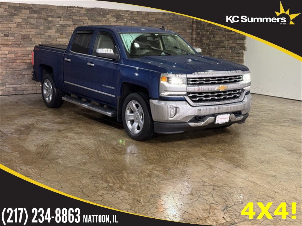 Used 2018 Chevrolet Silverado 1500 LTZ Truck Crew Cab