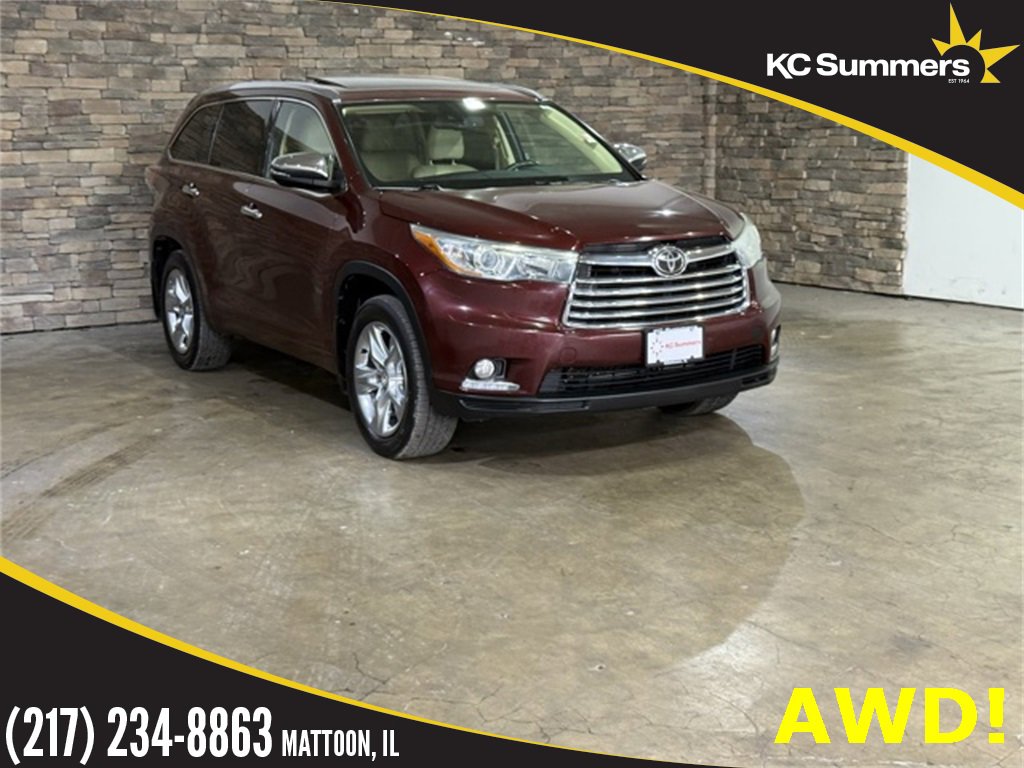 2015 Toyota Highlander Limited Platinum