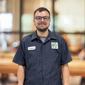 Staff member Cameron Hibdon from ID_a90197