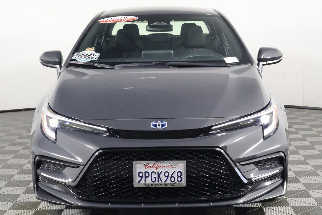 Certified 2025 Toyota Corolla SE with VIN JTDBCMFE4S3069138 for sale in Northfield, Minnesota