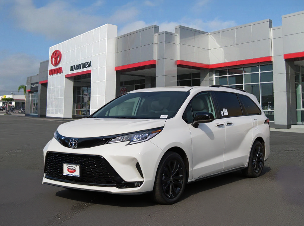 New 2026 Toyota Sienna XSE Van Passenger Van