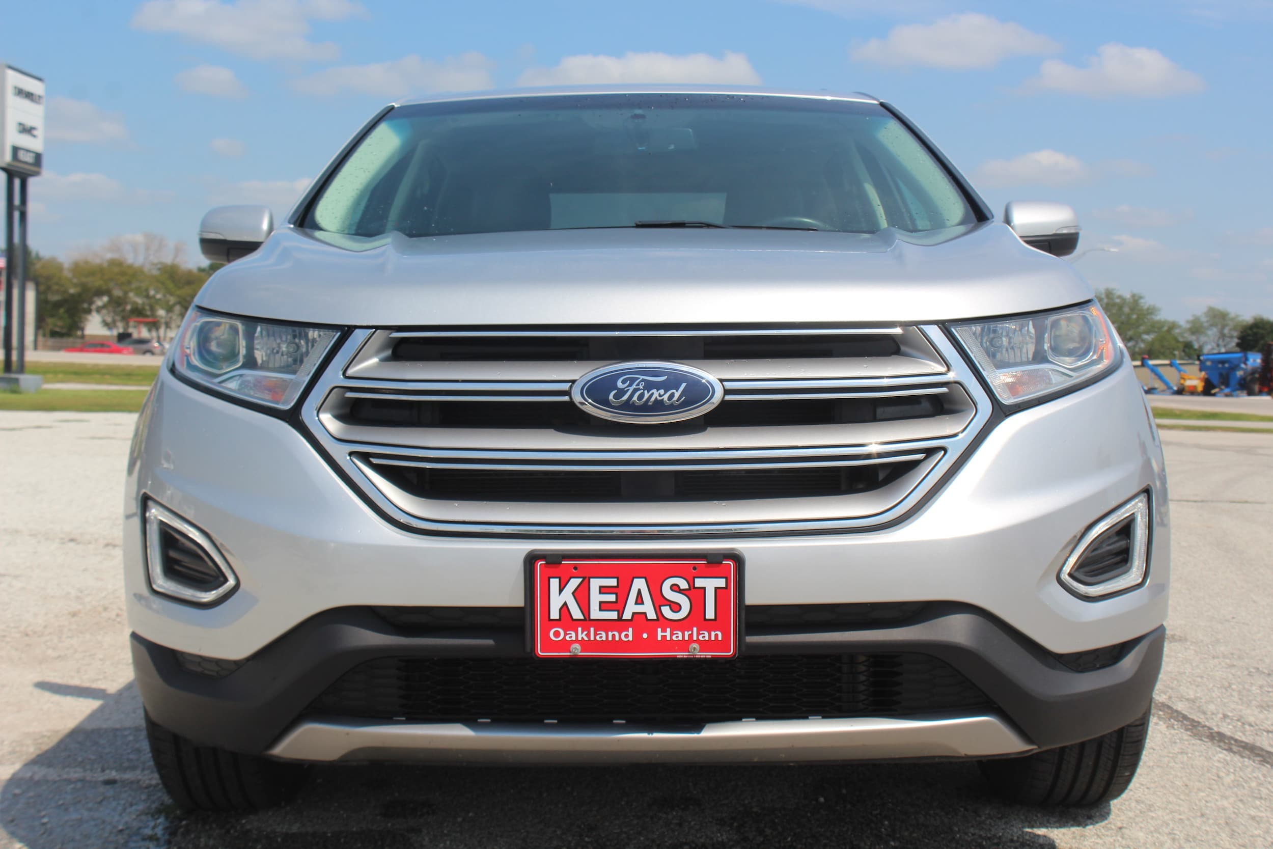 Used 2016 Ford Edge SEL with VIN 2FMPK4J88GBB24008 for sale in Harlan, IA