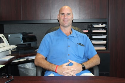 Staff member Steve Keast from ID_3f893cbffde9