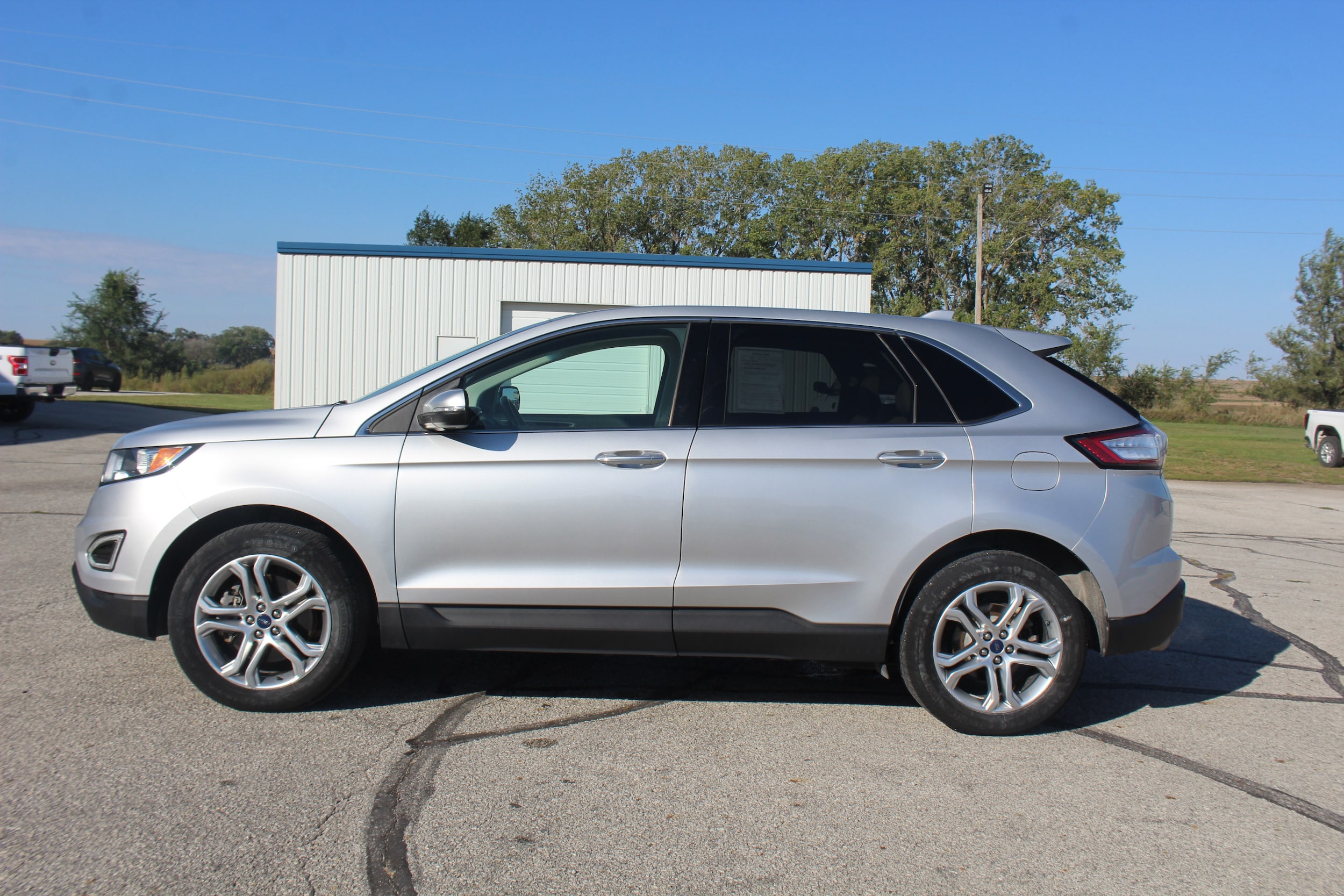 Used 2018 Ford Edge Titanium with VIN 2FMPK4K97JBC16337 for sale in Harlan, IA