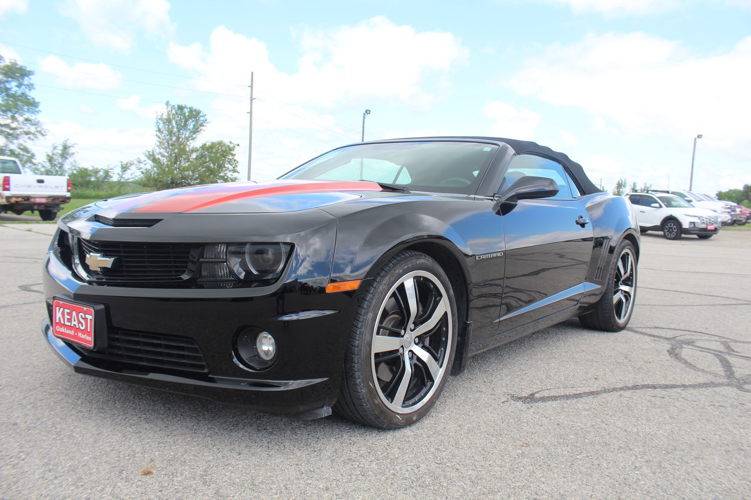 Black 2011 Chevrolet Camaro 2SS Convertible RWD Convertible Rear-Wheel Drive Automatic
