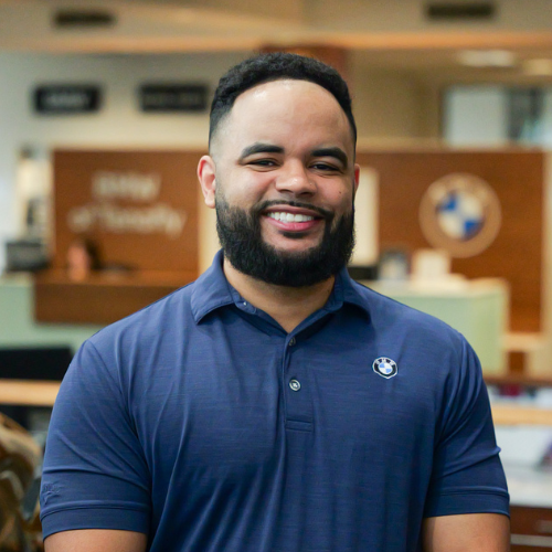 Staff member Gage Thervil from ID_004237