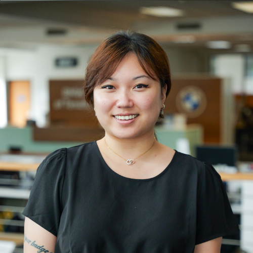 Staff member Kristy Han from ID_004237