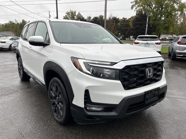 Certified 2023 Honda Passport EX-L with VIN 5FNYF8H5XPB037522 for sale in Latham, NY