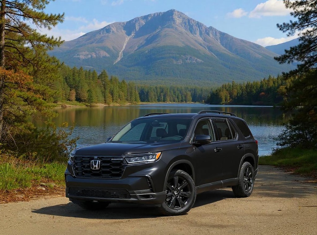 New 2025 Honda Pilot Black Edition SUV