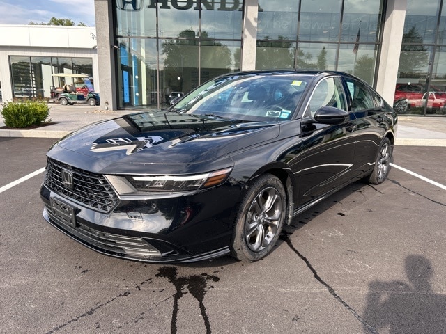 Certified 2023 Honda Accord Hybrid EX-L with VIN 1HGCY2F65PA026788 for sale in Kansas City