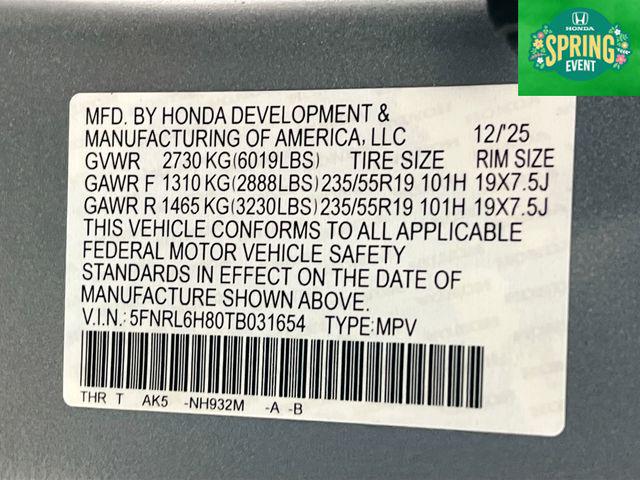 2026 Honda Odyssey Touring - Photo 28