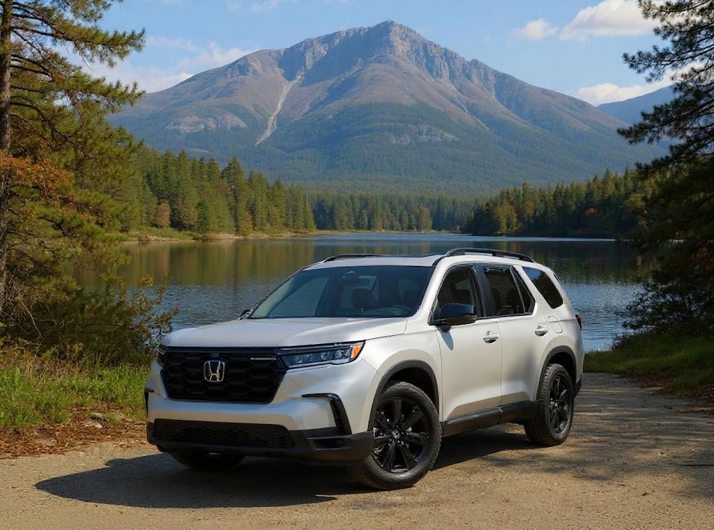 New 2025 Honda Pilot Black Edition SUV