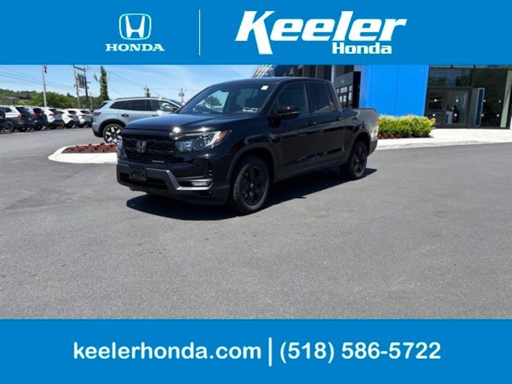 Certified 2025 Honda Ridgeline Black Edition Truck Crew Cab