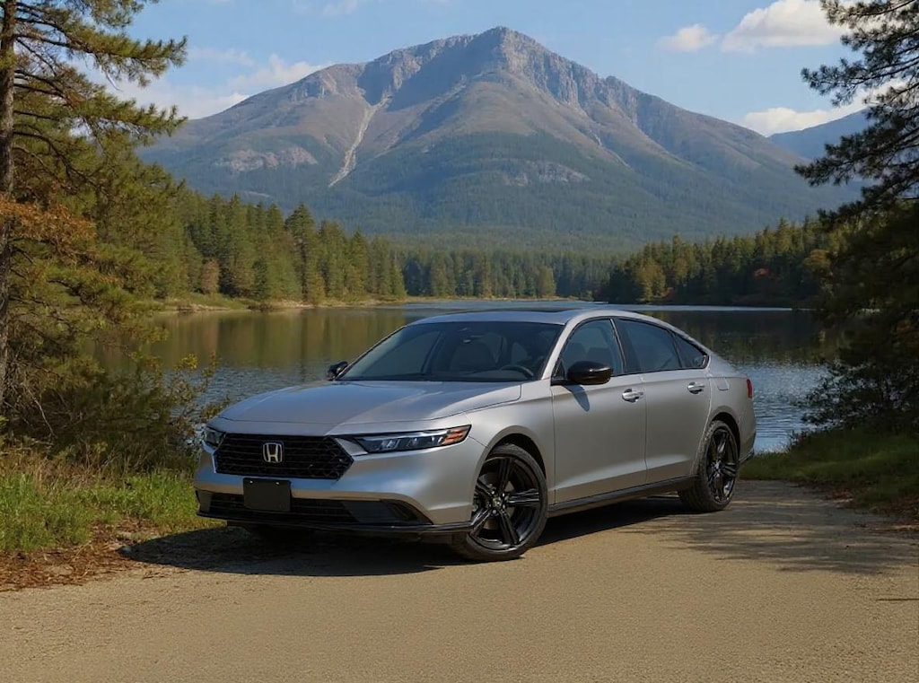 New 2025 Honda Accord Hybrid Sport-L Sedan
