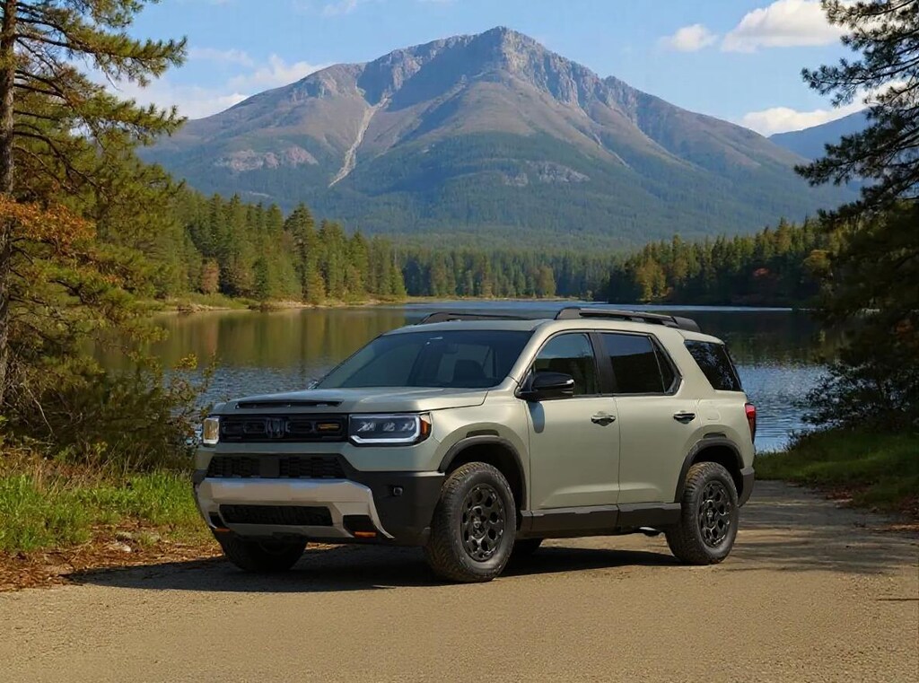 New 2026 Honda Passport TrailSport Elite Blackout SUV
