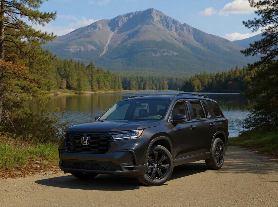 2025 Honda Pilot Black Edition's photo
