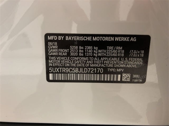 2018 BMW X3 xDrive30i 34