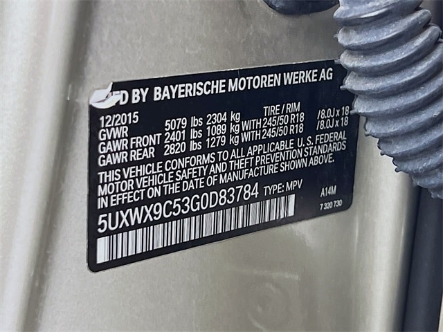 2016 BMW X3 xDrive28i 31