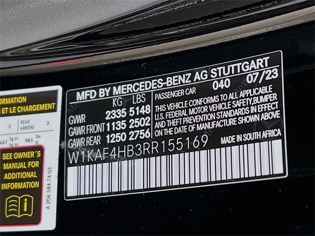 2024 Mercedes-Benz C-Class C 300 4MATIC 36