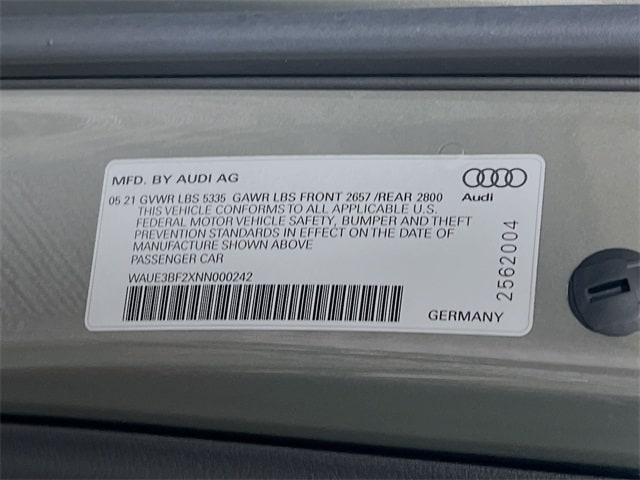 2022 Audi A6 2.0T Premium Plus 31