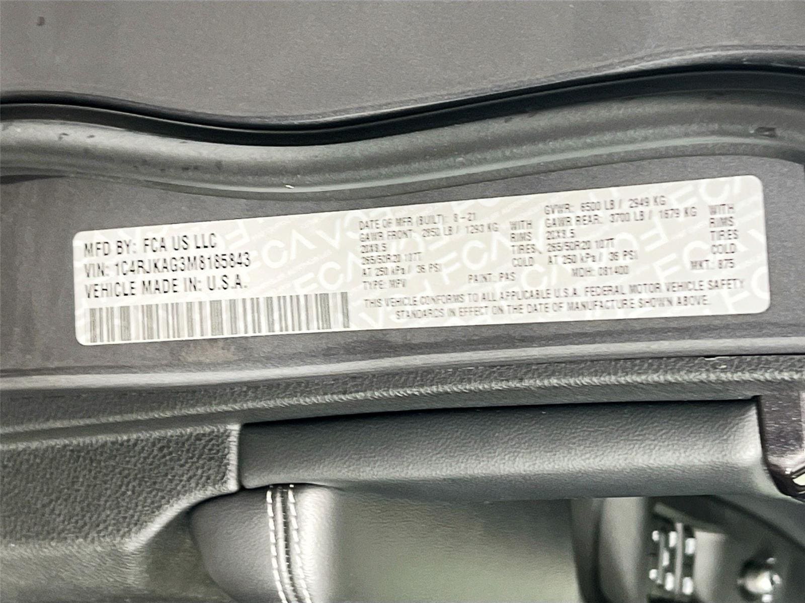 2021 Jeep Grand Cherokee L Altitude - Photo 34