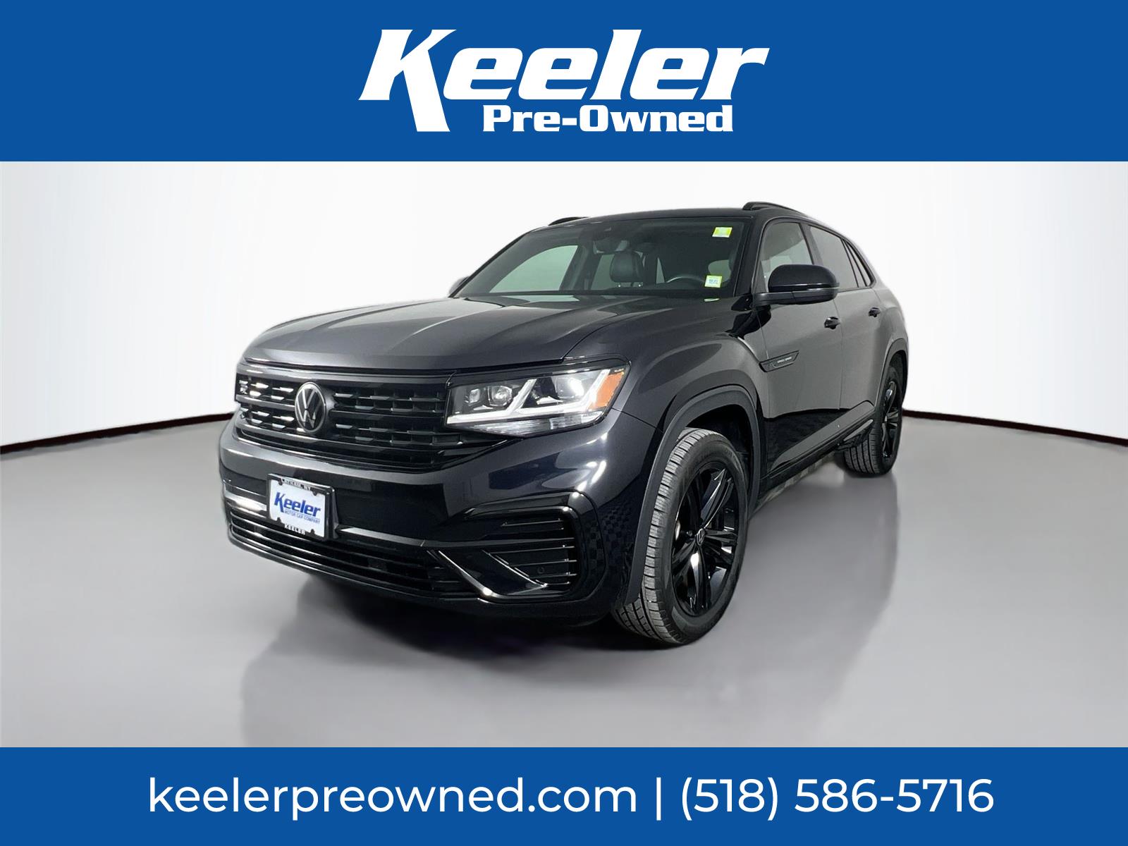 2023 Volkswagen Atlas Cross Sport SEL R-Line Black