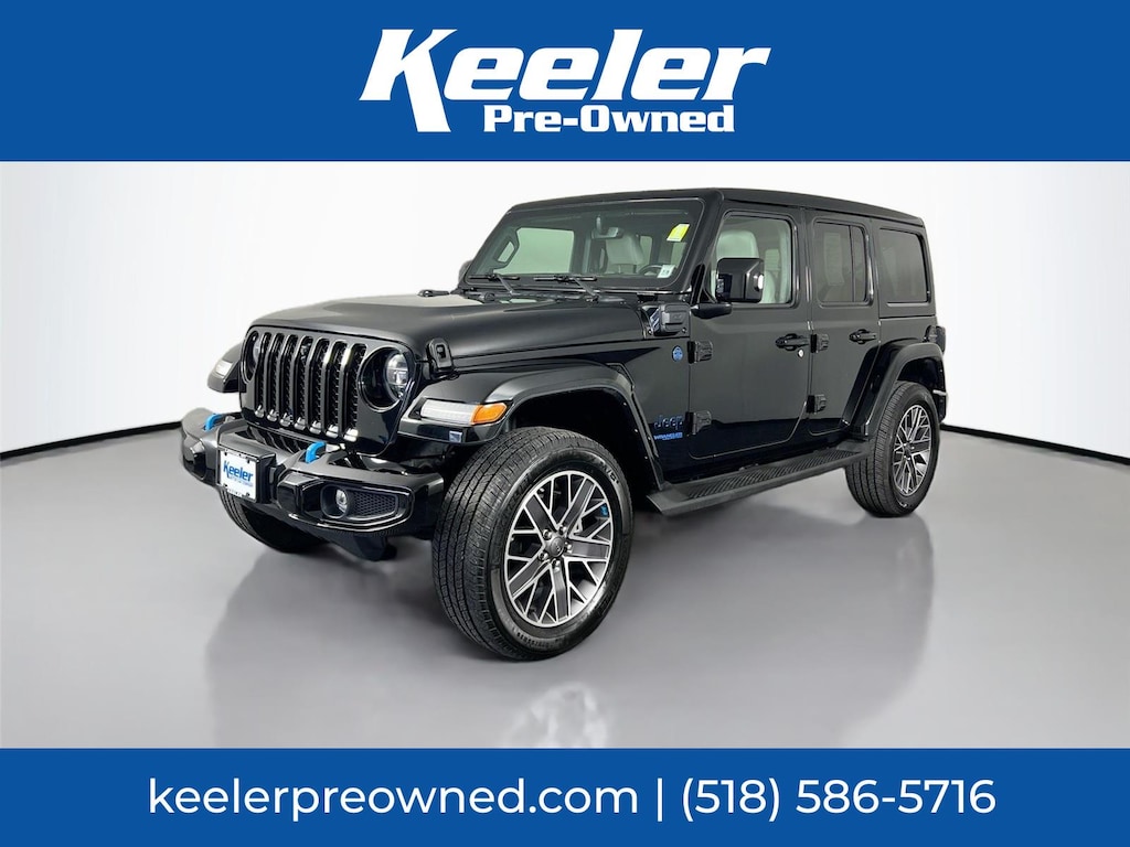 Used 2022 Jeep Wrangler Unlimited 4xe Sahara SUV