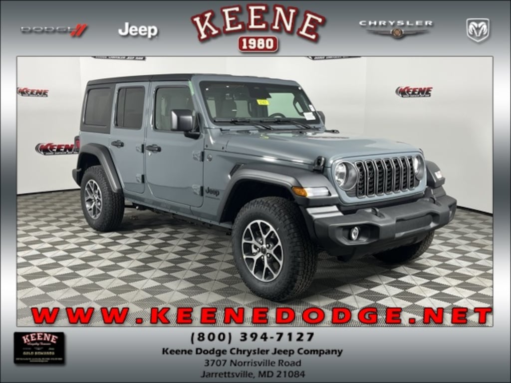 New 2026 Jeep Wrangler 4-DOOR SPORT S Sport Utility