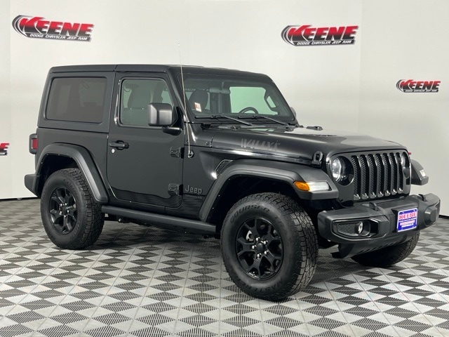 Used 2021 Jeep Wrangler Willys Sport with VIN 1C4GJXAG9MW850874 for sale in Jarrettsville, MD