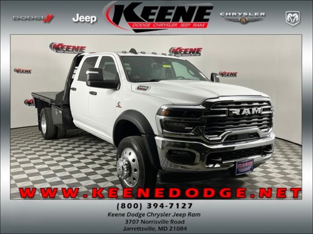 New 2026 Ram 5500 Chassis Cab TRADESMAN CREW 4X4 60' CA Pickup
