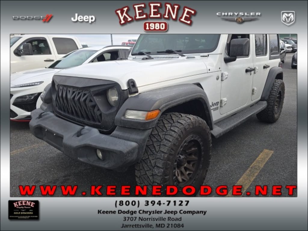 Used 2020 Jeep Wrangler Unlimited Sport S SUV