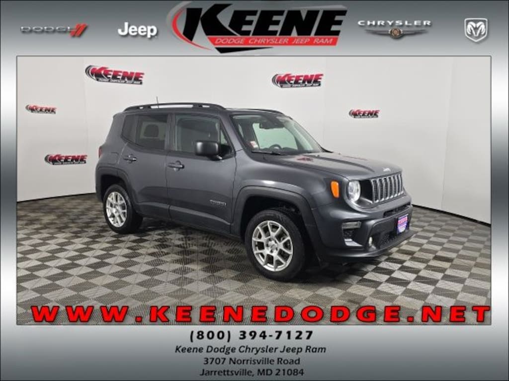 Used 2022 Jeep Renegade Latitude SUV